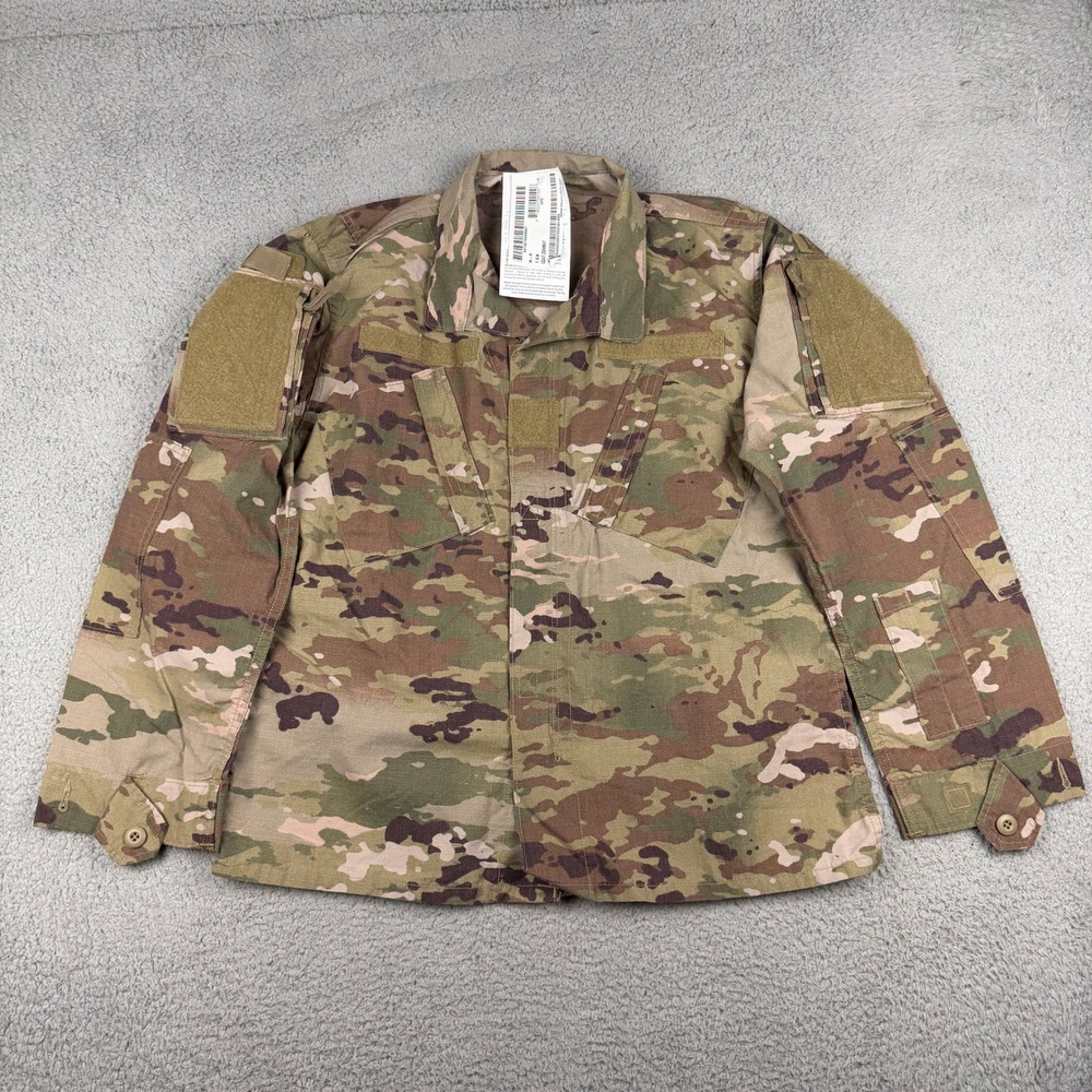 US Army Military Coat Mens Medium Regular Multicam OCP ACU Insect Repellent